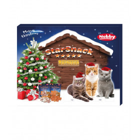 Nobby Christmas Calendar Cat - коледен календар с лакомства